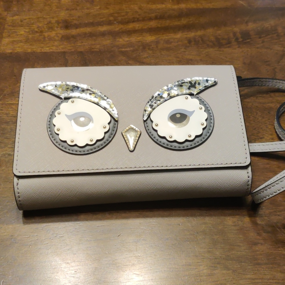 Kate spade owl star bright crossbody